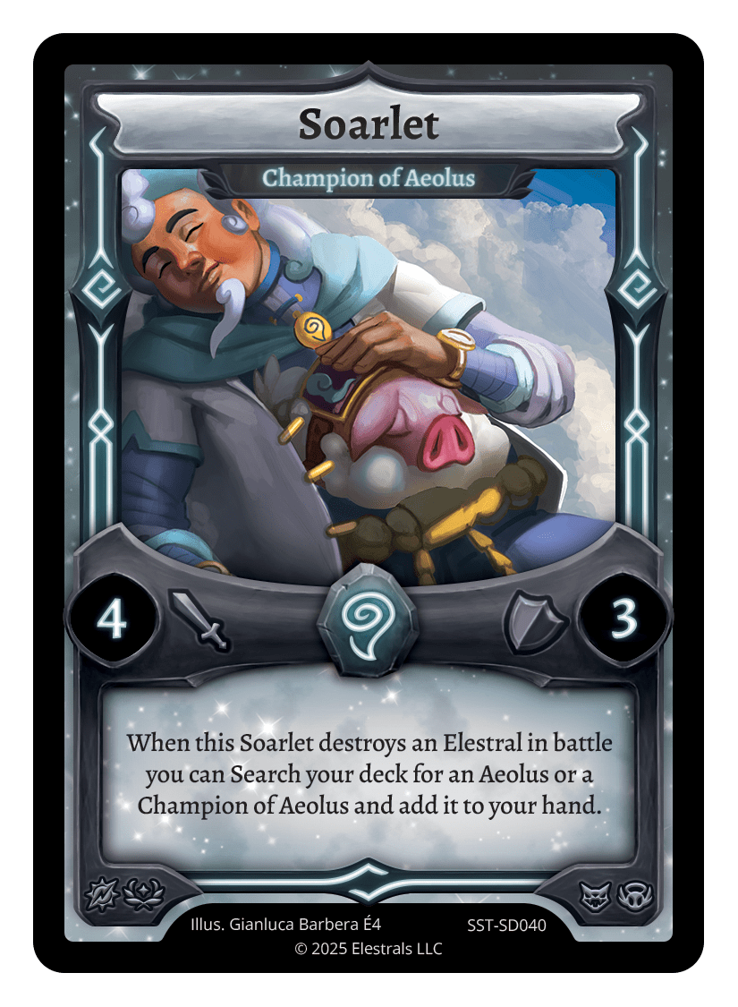 Soarlet - Champion of Aeolus - SST-SD040
